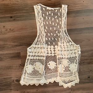 Crochet vest